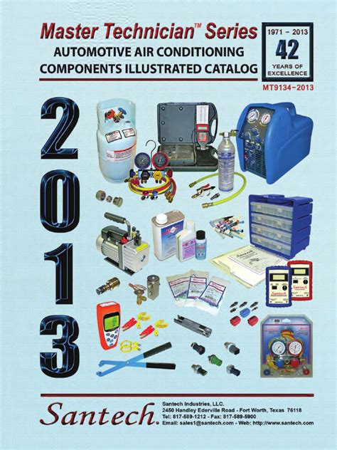 santech parts catalog.